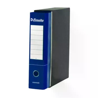 Esselte Essentials – Confezione da 6 registratori A4, dorso 8 cm, blu Esselte Essentials – Confezione da 6 registratori A4, dorso 8 cm, blu