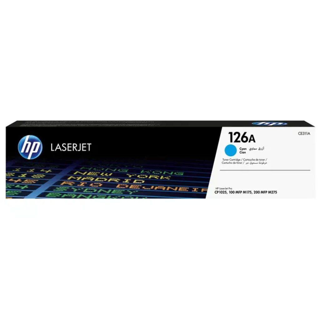 HP 126A CE311A Toner Originale Ciano, fino a 1.000 pagine