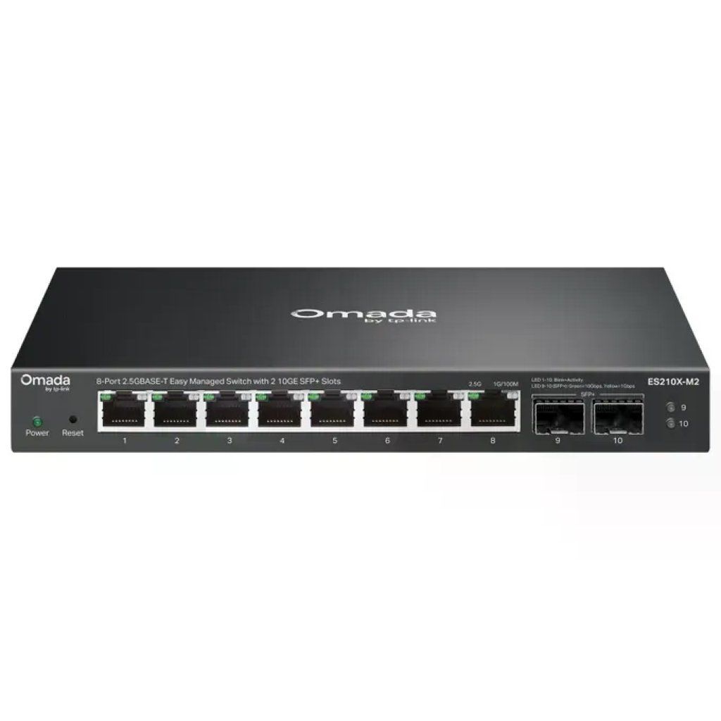 TP-Link ES210X-M2 Omada Switch di Rete Gestito 8 Porte 2