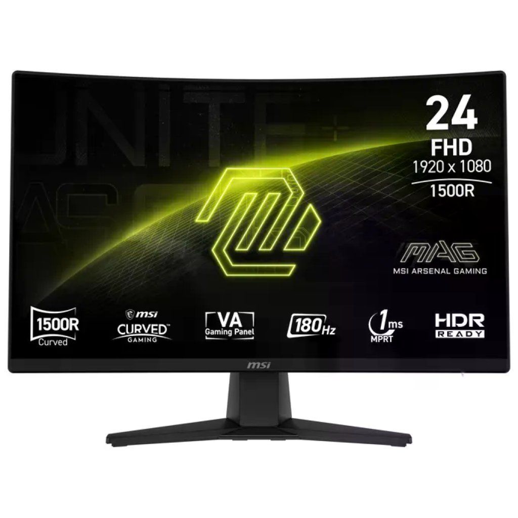 MSI MAG 242C Monitor Gaming Curvo 23,6” Full HD 180 Hz