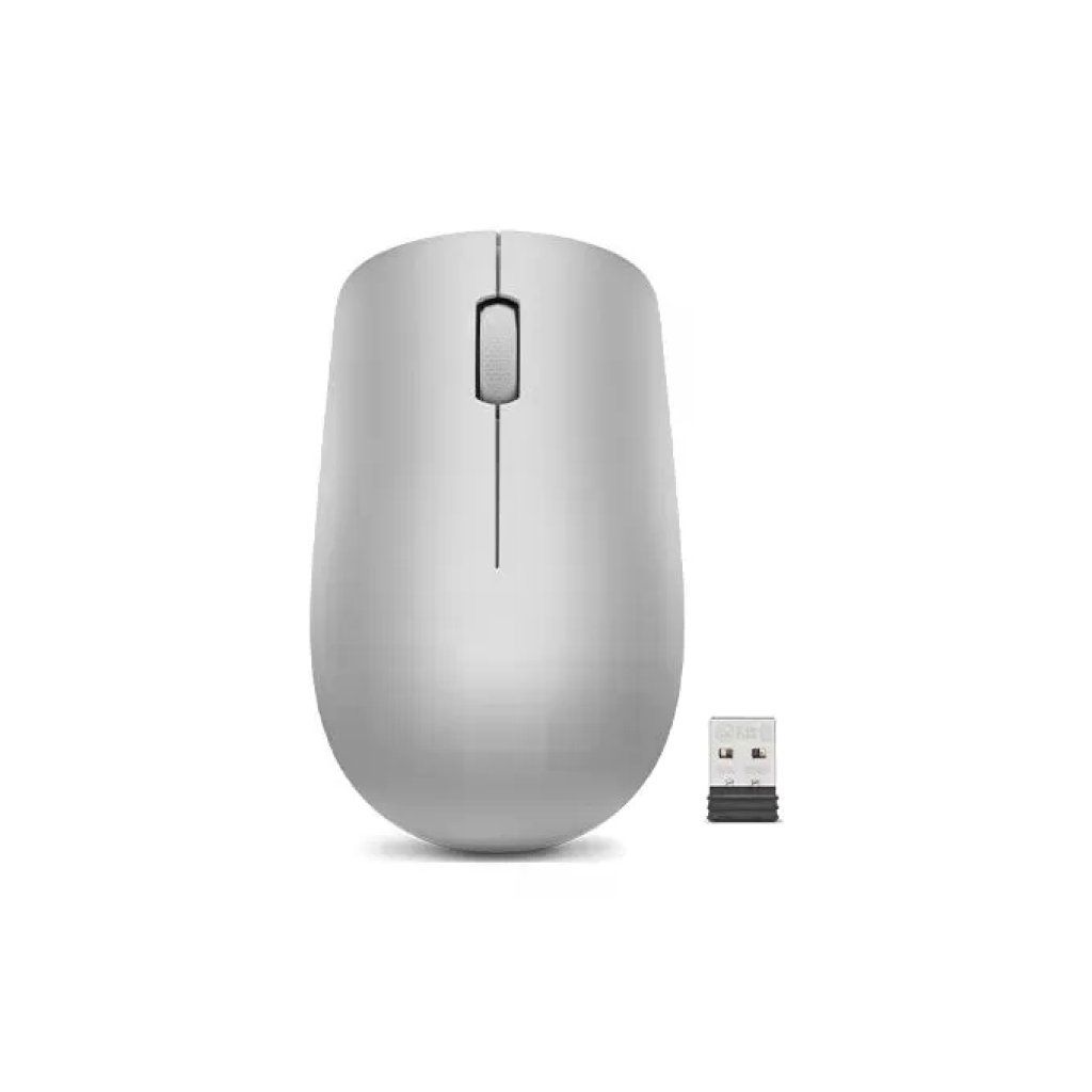 Lenovo 530 GY50Z18984 Mouse Wireless Ottico 1200 DPI Grigio Platino