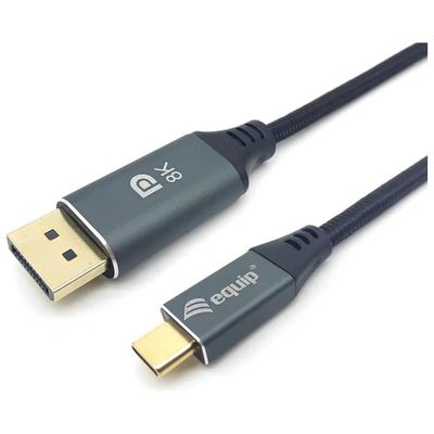 Equip Cavo USB-C a DisplayPort 1 m Grigio