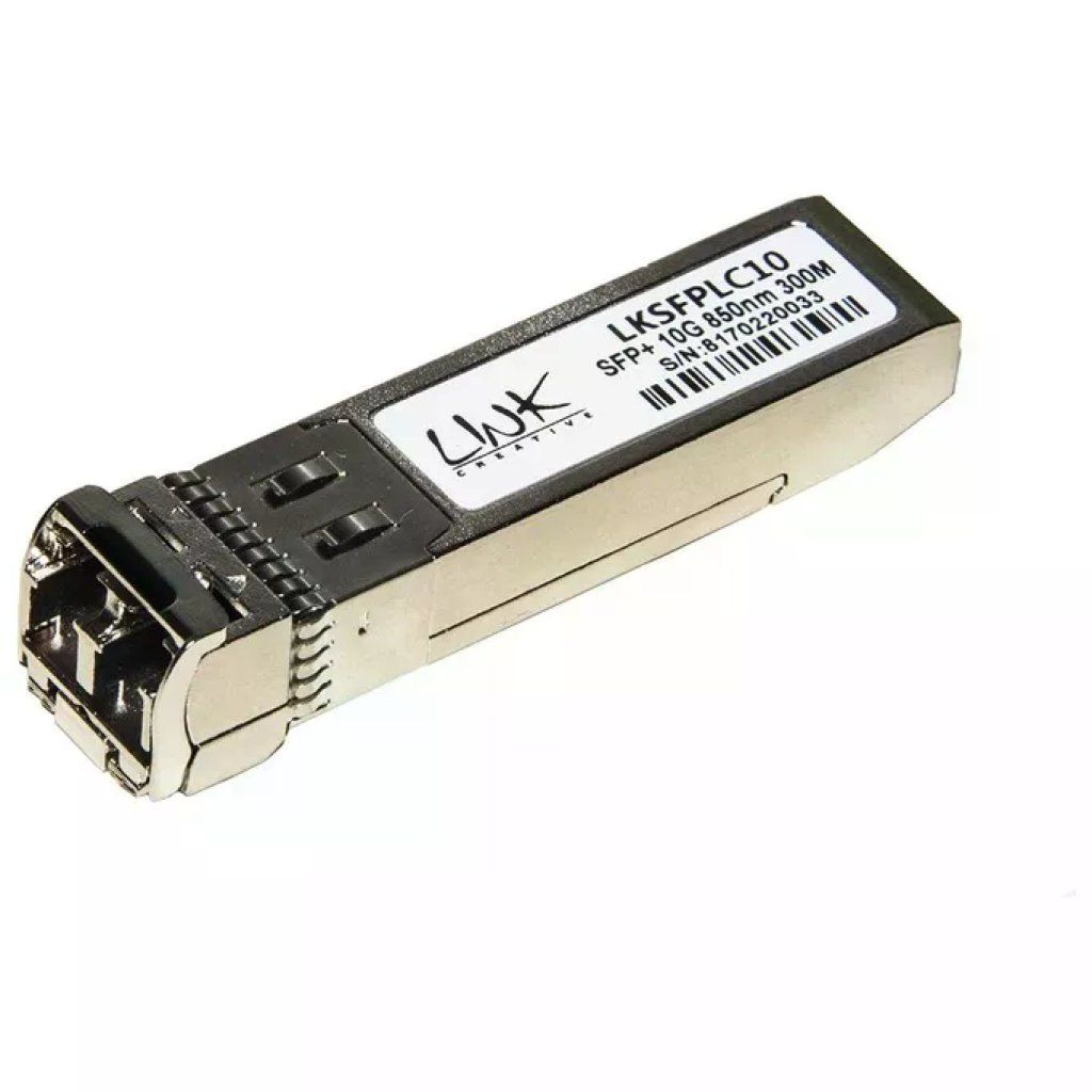 LINK LKSFPLC10 Transceiver SFP+ Multimode 10 Gbps, LC Duplex, 850 nm, 300 m