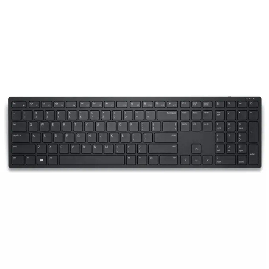 DELL Tastiera wireless Dell Pro KB500, QWERTY italiana, full-size, nera