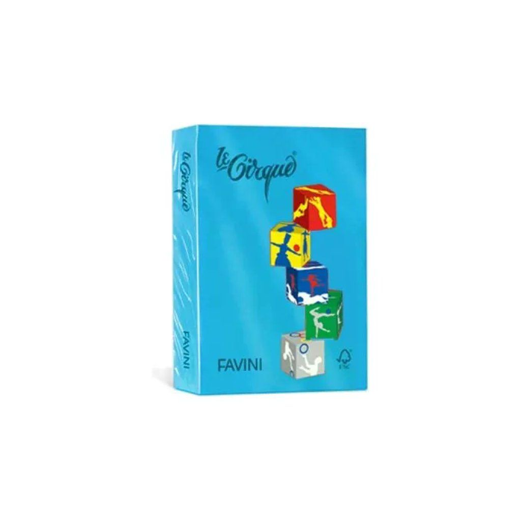 CARTOTECNICA FAVINI Favini Le Cirque carta A4 80 g/m² Azzurro Real
