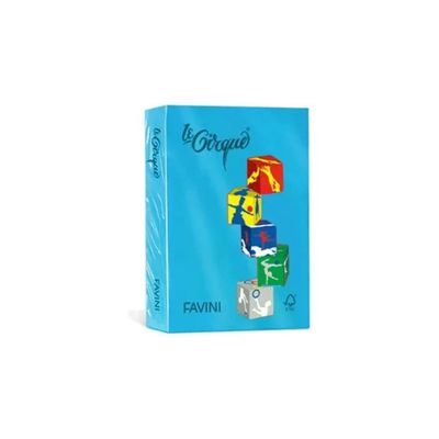 CARTOTECNICA FAVINI Favini Le Cirque carta A4 80 g/m² Azzurro Real CARTOTECNICA FAVINI Favini Le Cirque carta A4 80 g/m² Azzurro Real
