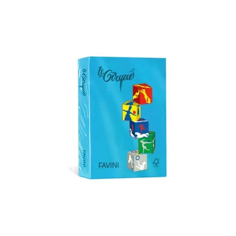 CARTOTECNICA FAVINI Favini Le Cirque carta A4 80 g/m² Azzurro Real