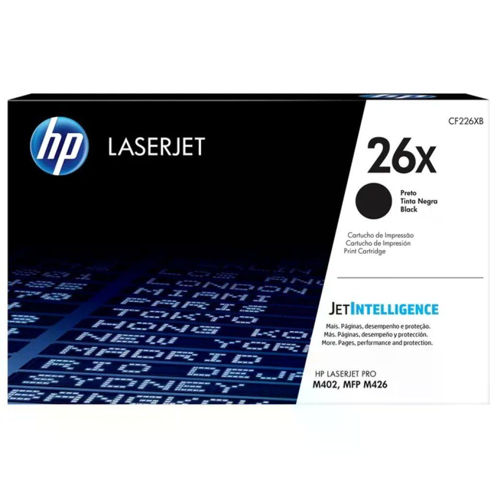 HP Toner Originale HP 26X CF226X Nero Alta Capacità