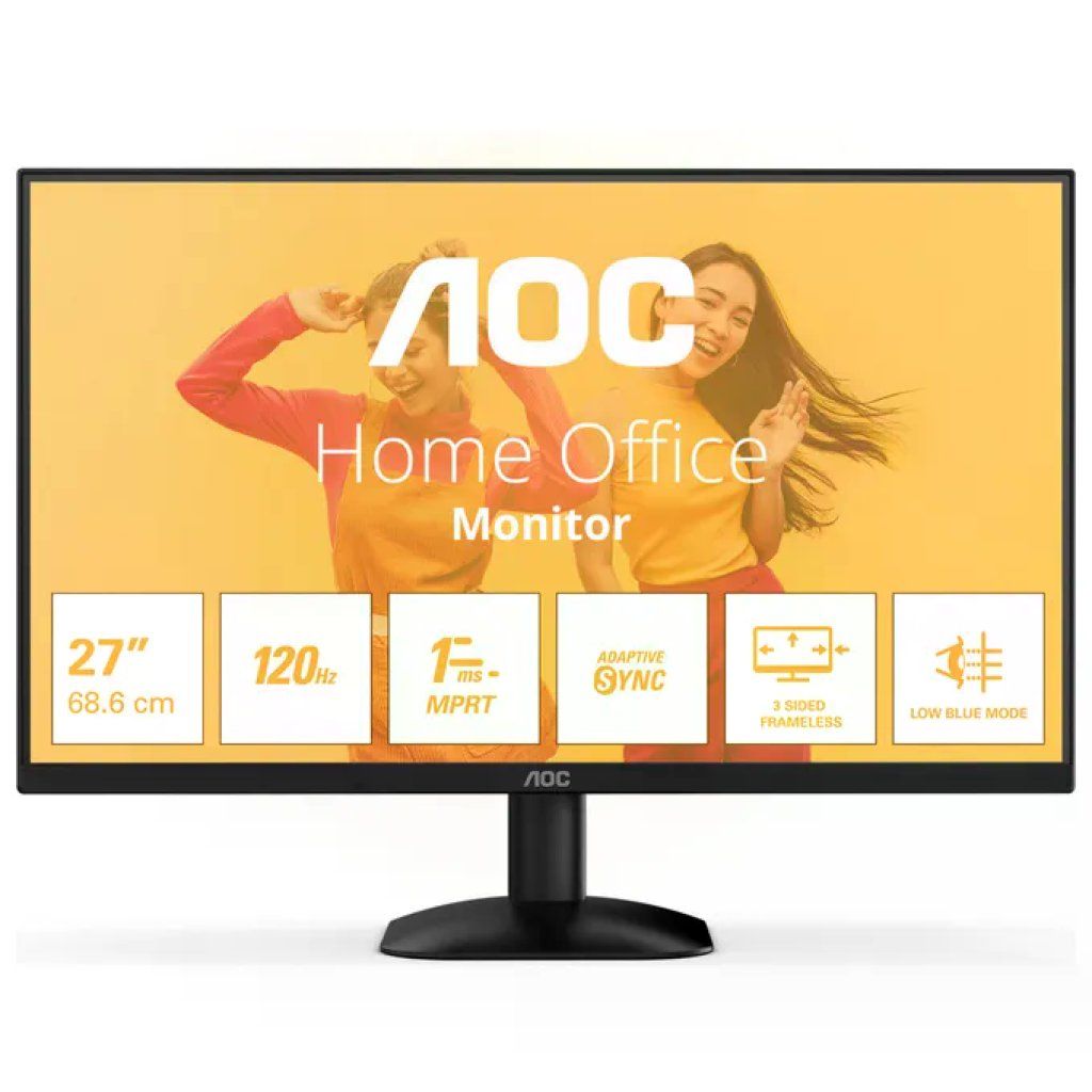 AOC Monitor AOC 27B35HM 27” Full HD, VA, 100 Hz, 1 ms, Adaptive Sync