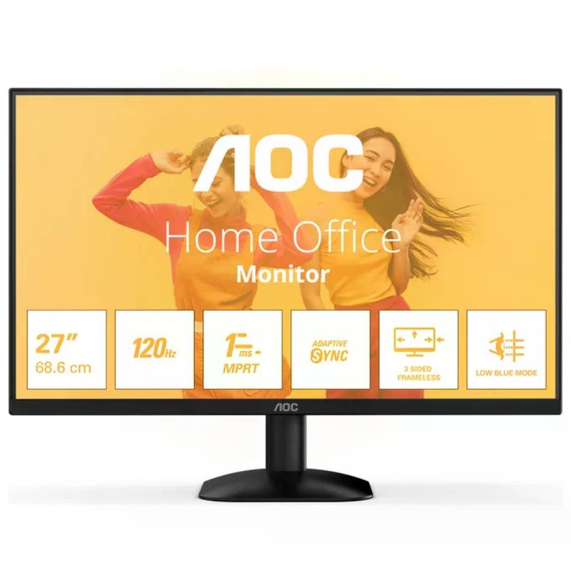 AOC Monitor AOC 27B35HM 27” Full HD, VA, 100 Hz, 1 ms, Adaptive Sync