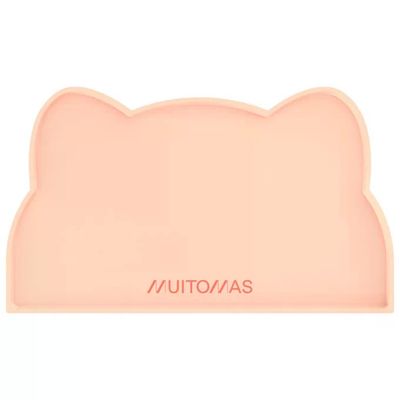 Muitomas Tappetino Sottociotola in Silicone Peach Fuzz 43,5 x 25,5 cm