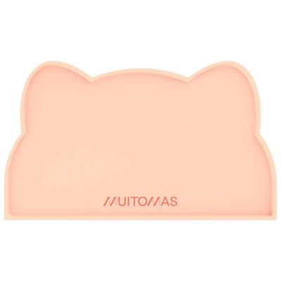 Muitomas Tappetino Sottociotola in Silicone Peach Fuzz 43,5 × 25,5 cm