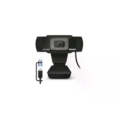 Hamlet HWCAM1080-CX Webcam Full HD 1080p con Microfono
