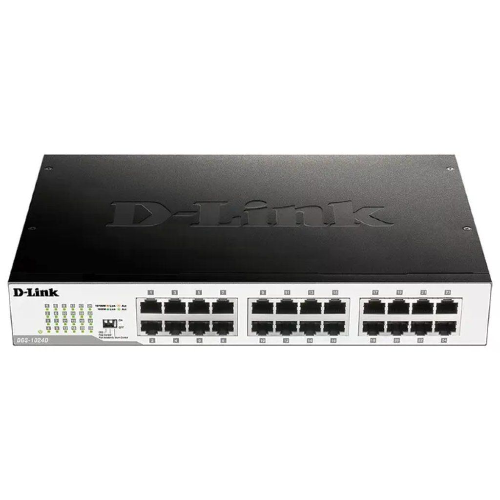 D-Link DGS-1024D Switch Gigabit non gestito a 24 porte