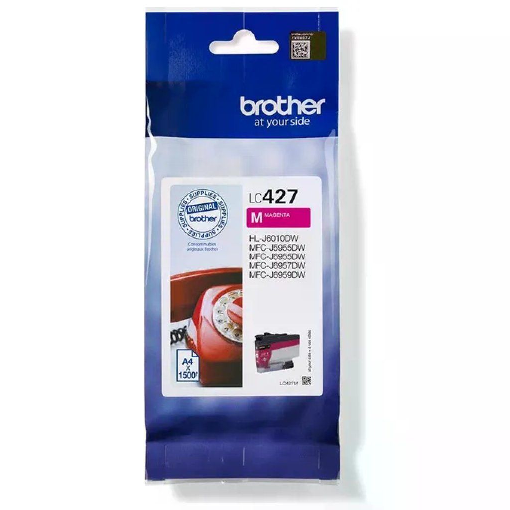Brother LC427M Cartuccia Inkjet Originale Magenta – 1.500 pagine