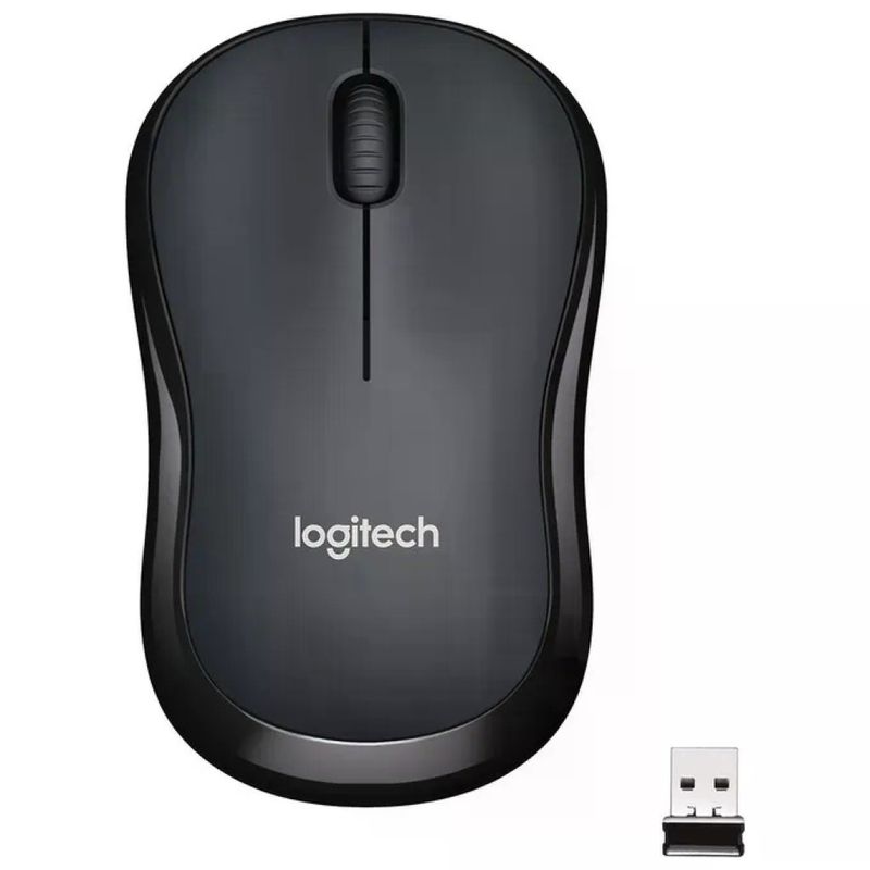 Logitech M220 Silent Mouse Wireless Ottico 1000 DPI Antracite