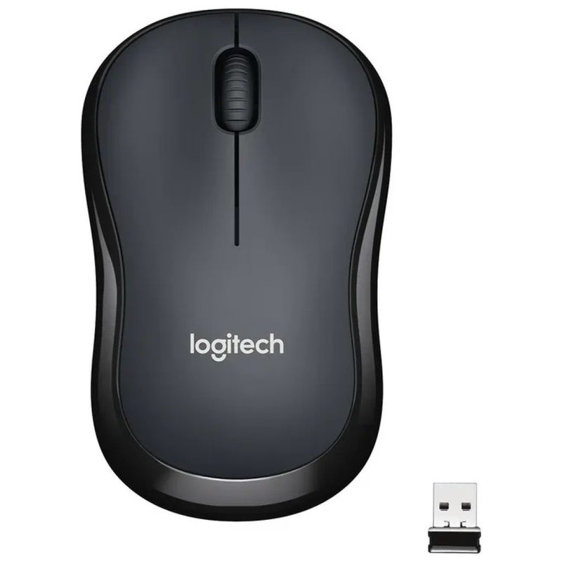 Logitech M220 Silent Mouse Wireless Ottico 1000 DPI Antracite