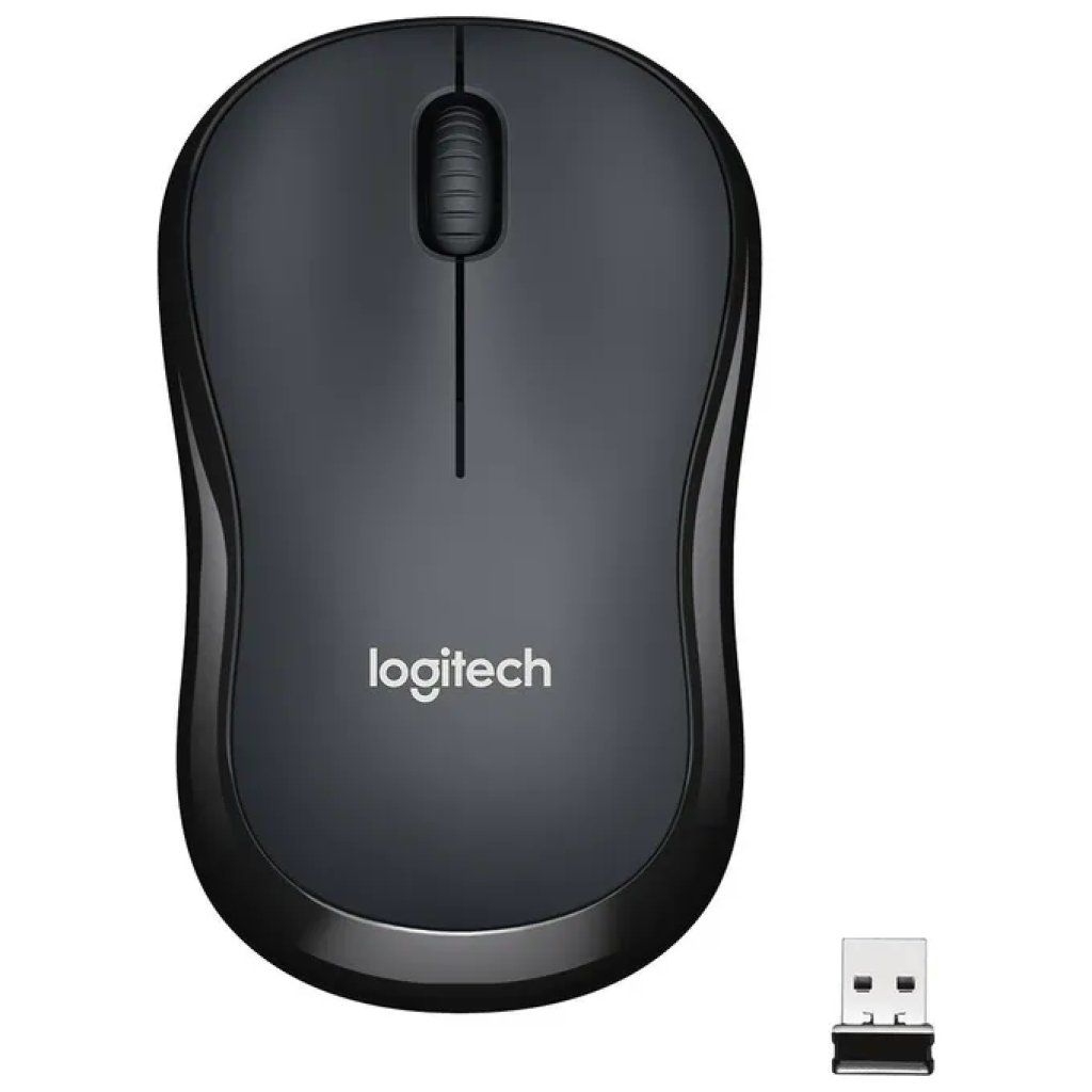 Logitech M220 Silent Mouse Wireless 1000 DPI Antracite
