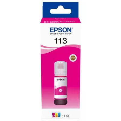 Epson 113 EcoTank Flacone d’Inchiostro Magenta Originale