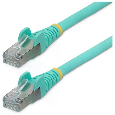 StarTech.com Cavo Patch Ethernet CAT6a S/FTP 50 cm Acqua