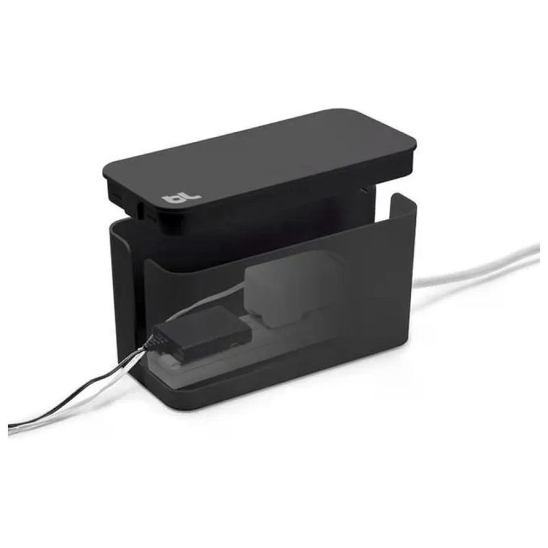 Bluelounge CableBox Mini Organizer Cavi Nero