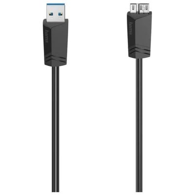 Hama 00200627 Cavo USB 3.0 USB-A a Micro-USB B, 1,5 m, Nero Hama 00200627 Cavo USB 3.0 USB-A a Micro-USB B, 1,5 m, Nero