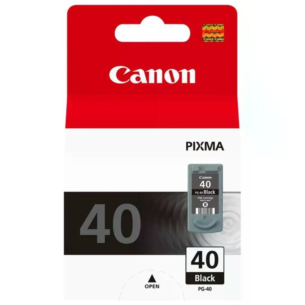 Canon PG-40 Cartuccia Inkjet Nera Originale, 16 ml Canon PG-40 Cartuccia Inkjet Nera Originale, 16 ml