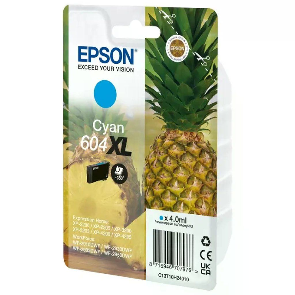 Epson 604XL Ciano – Cartuccia d’inchiostro originale Epson 604XL Ciano – Cartuccia d’inchiostro originale