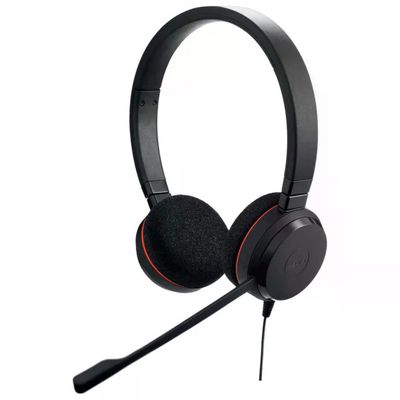 Jabra Evolve 20 – Cuffie stereo cablate USB-C/USB-A con microfono