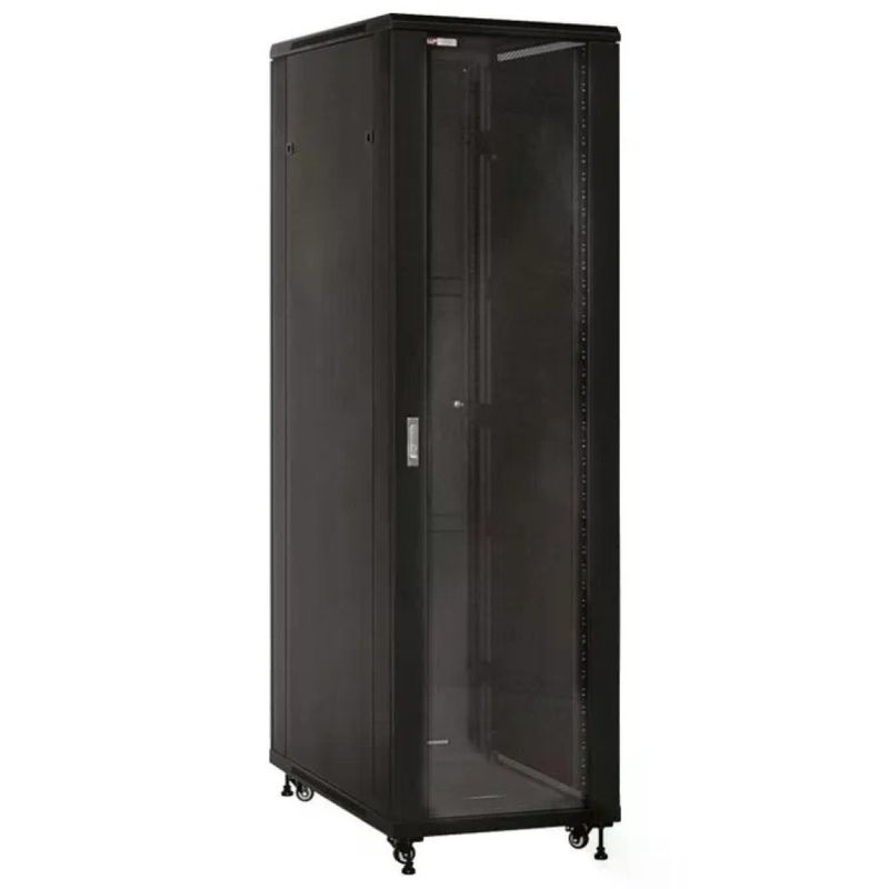 WP Europe RNB Armadio Rack 19” 42U 205,5 x 60 x 60 cm con Porta in Vetro e Ruote