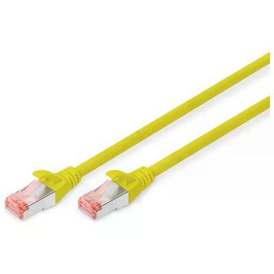 DIGITUS Cavo Patch Ethernet Cat6 S/FTP RJ45, 5 m, LSZH, Giallo
