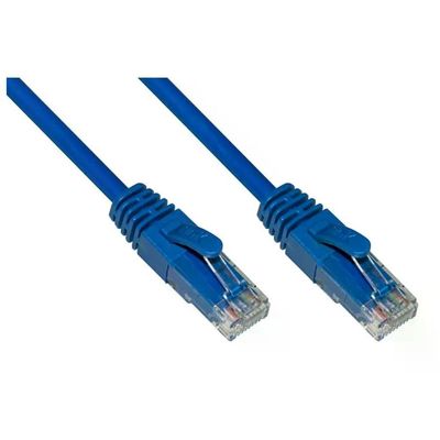 LINK LK6AU030B Cavo Patch Ethernet CAT 6A UTP 3 m Blu