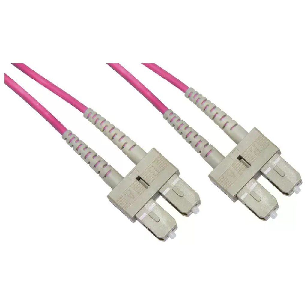LINK Cavo Fibra Ottica Duplex OM4 SC/UPC, 10 m, LSZH