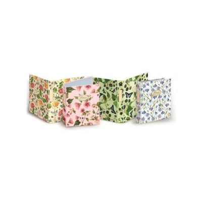 Pigna Nature Flowers – Set 5 raccoglitori ad anelli A4, fantasie floreali