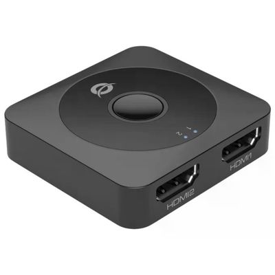 Conceptronic SELENE01B Switch HDMI 2.0 bidirezionale 4K 60 Hz, 2 porte, Nero