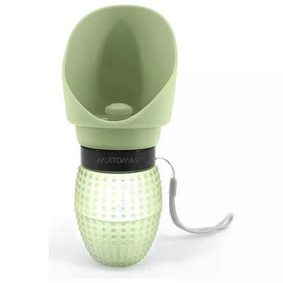 Muitomas Borraccia Portatile per Cani e Gatti 350 ml – Verde Salvia