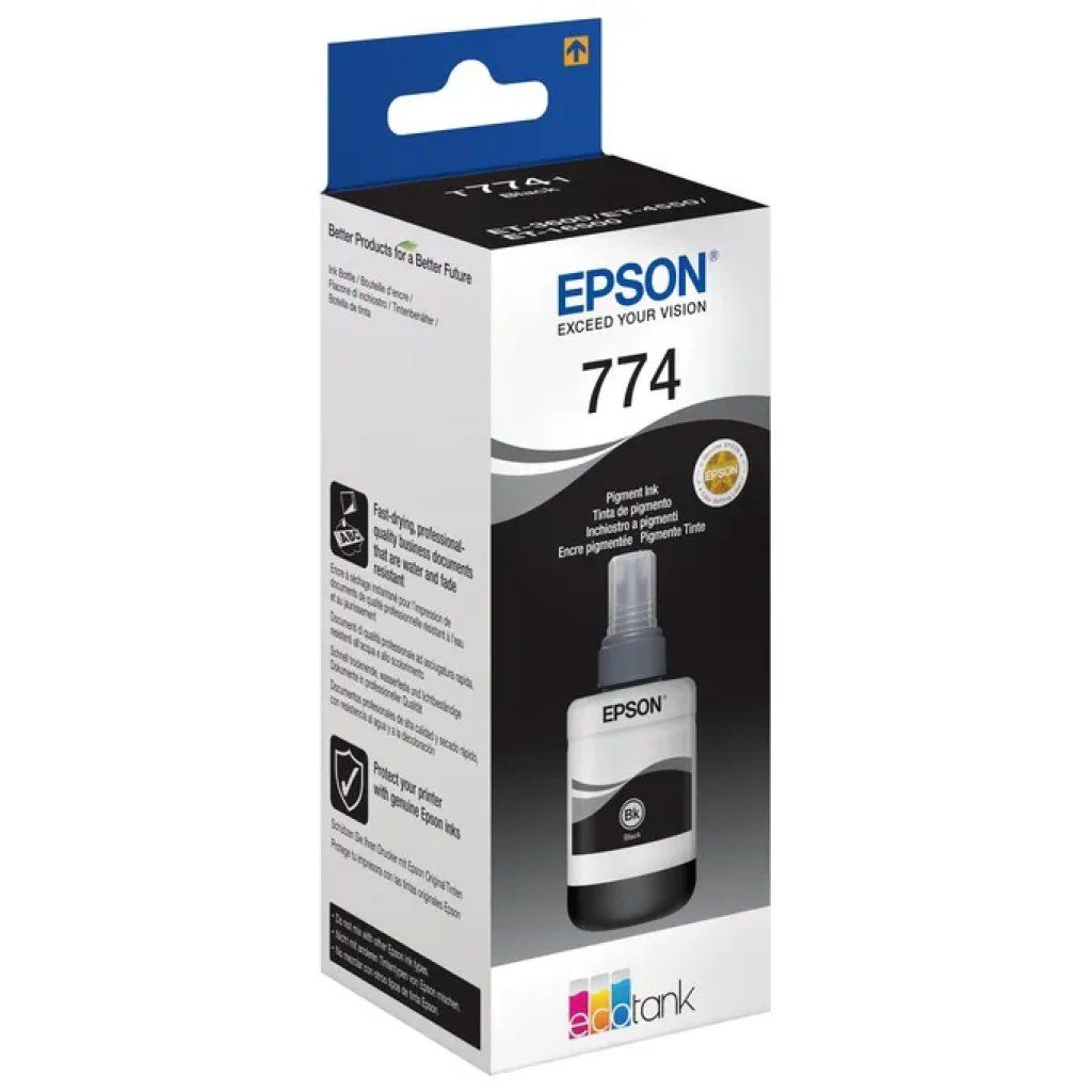 Epson 774 Inchiostro Nero Pigmentato 140 ml Epson 774 Inchiostro Nero Pigmentato 140 ml
