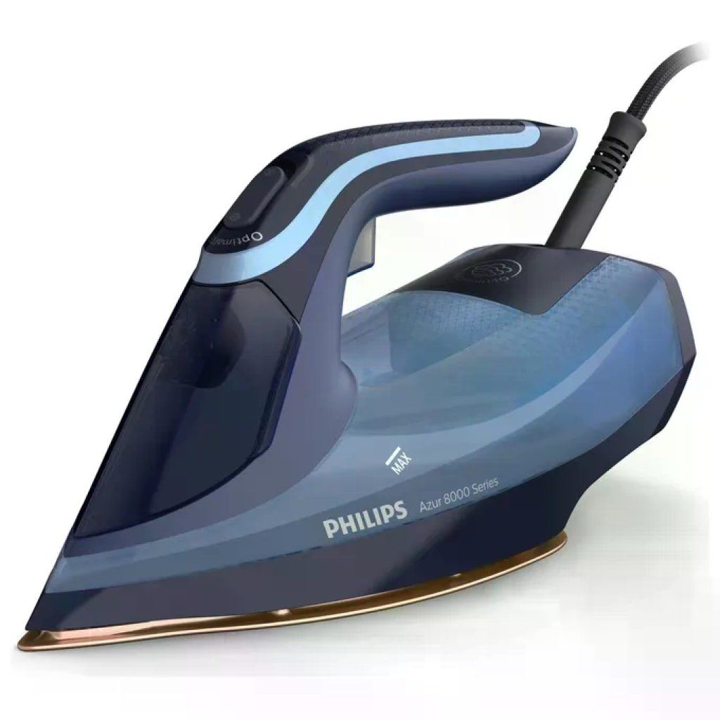 Philips Azur Serie 8000 DST8020/20 Ferro da stiro a vapore 3000 W, blu