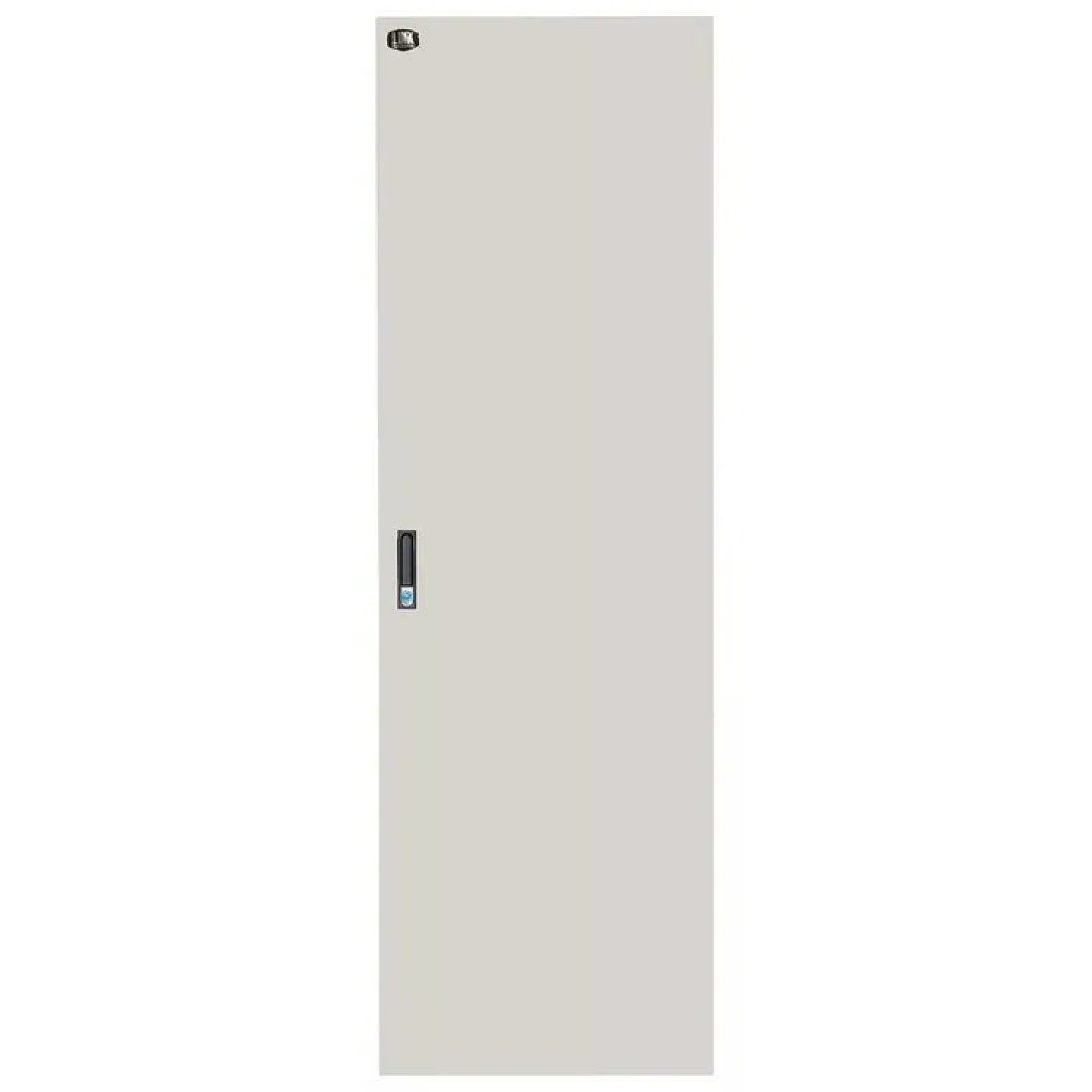 Link LKDOOR42D – Porta cieca grigia con serratura per armadi rack 42U