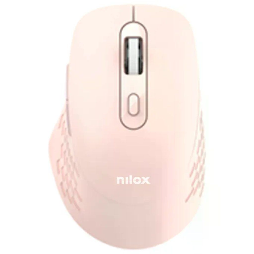 Nilox NXMODWI03 Mouse Wireless Ottico 1600 DPI Rosa