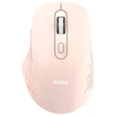Nilox NXMODWI03 Mouse Wireless Ottico 1600 DPI Rosa