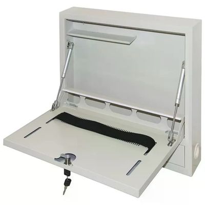 LINK LKLAP02 Armadio a muro per laptop con serratura, pistoni laterali, 53,5 × 57 × 10,5 cm, grigio LINK LKLAP02 Armadio a muro per laptop con serratura, pistoni laterali, 53,5 × 57 × 10,5 cm, grigio