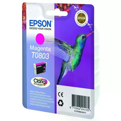 Epson Claria T0803 Cartuccia Originale Magenta 7,4 ml