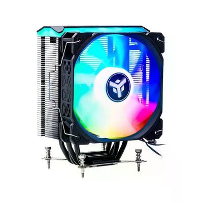 Itek ICY-4HLA Dissipatore CPU ad Aria 150 W, 4 Heat Pipe, Ventola ARGB da 12 cm, Nero