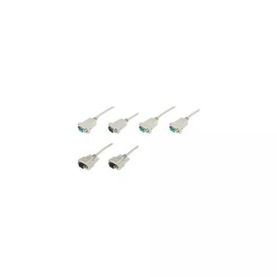 Digitus Cavo seriale DB9 pin-to-pin maschio-femmina, 10 m