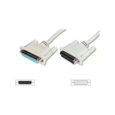 Digitus Cavo Prolunga Dati 25 Poli Maschio-Femmina, 3 m