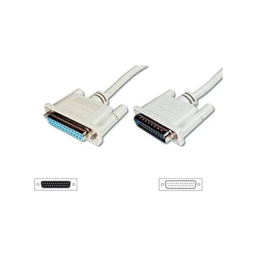 DIGITUS Cavo prolunga dati 25 poli maschio-femmina, 3 m