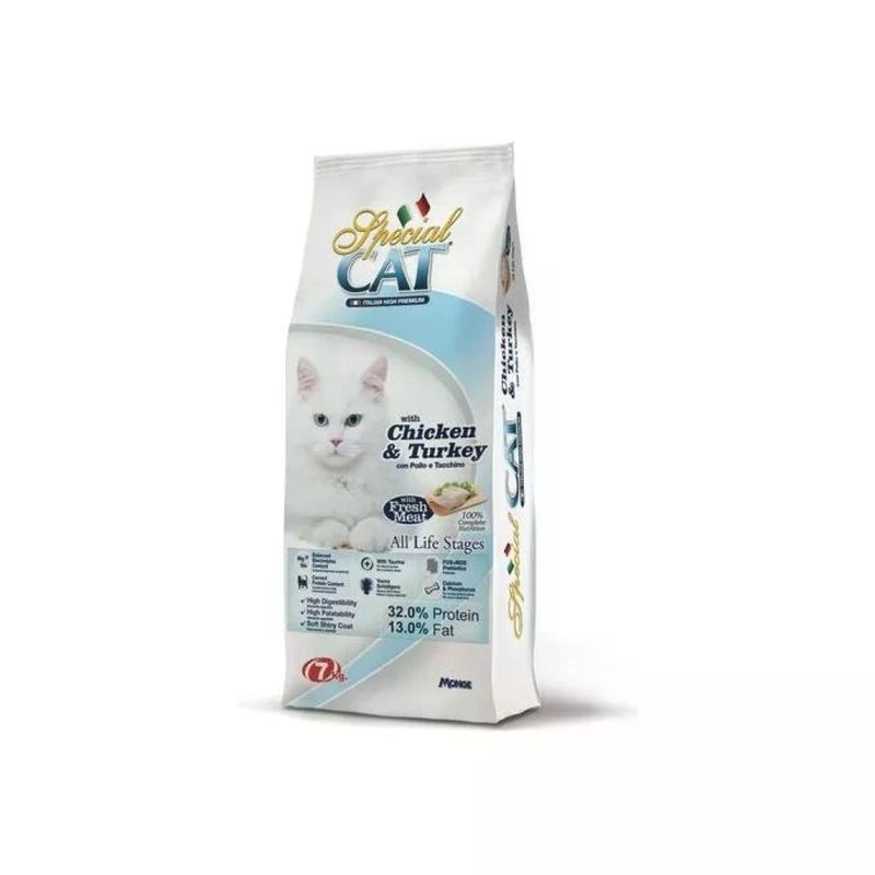 Monge Special Cat Adult Pollo e Tacchino 7 kg