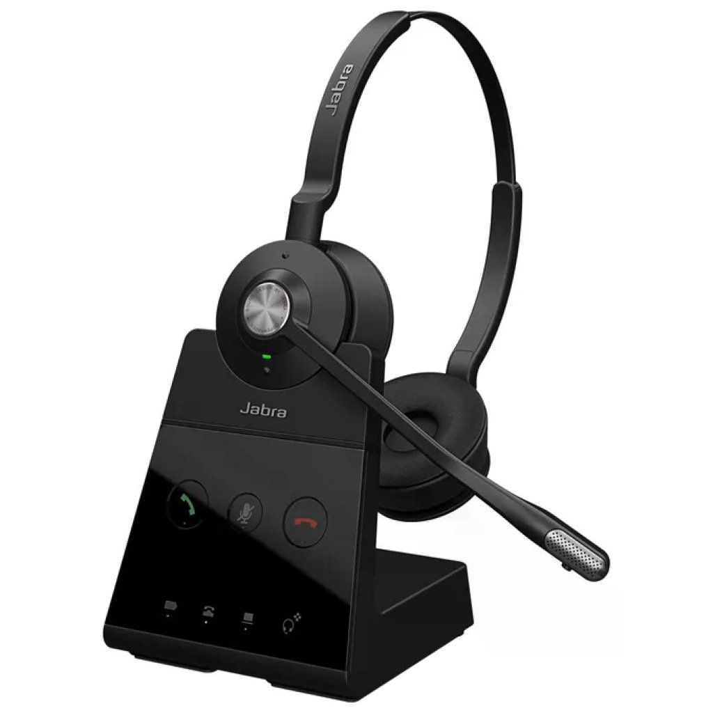 Jabra Engage 65 SE Cuffie Wireless Stereo DECT per Ufficio, Nere