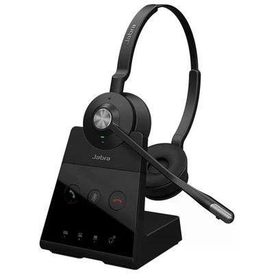Jabra Engage 65 SE Cuffie Wireless Stereo DECT per Ufficio, Nere